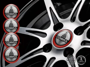 Shelby Adesivi Cupola Resina Edizione Etichette Ruota Lusso